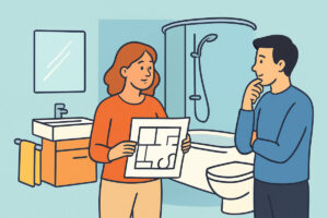 Kylpyhuoneen suunnittelu – toimivuus pienessä tilassa